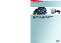 SSP 606 Audi 1.8l and 2.0l TFSI engines EA888 